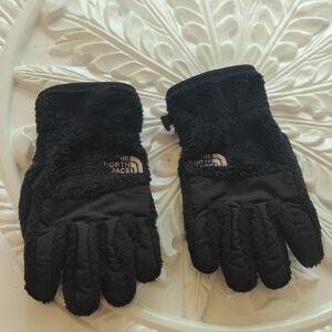 The North Face Black Sherpa Logo Gloves M